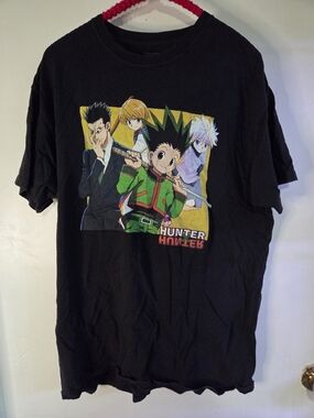 Hunter x Hunter Black Short-Sleeve Graphic Tee